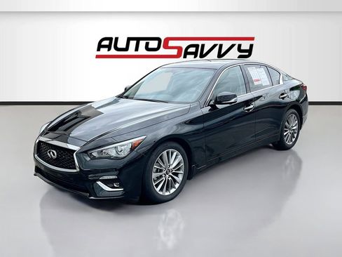 Used 2024 INFINITI Q50 Luxe w/ Cargo Package AWD/4WD image 3