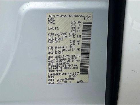 Used 2022 Nissan Frontier SV image 24