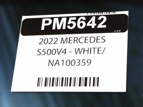 Used 2022 Mercedes-Benz S 500 4MATIC image 32