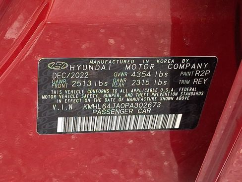 Certified 2023 Hyundai Sonata SEL FWD image 27
