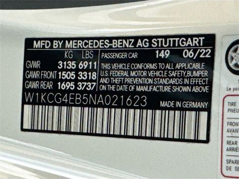 Used 2022 Mercedes-Benz EQS 580 4MATIC Sedan image 33