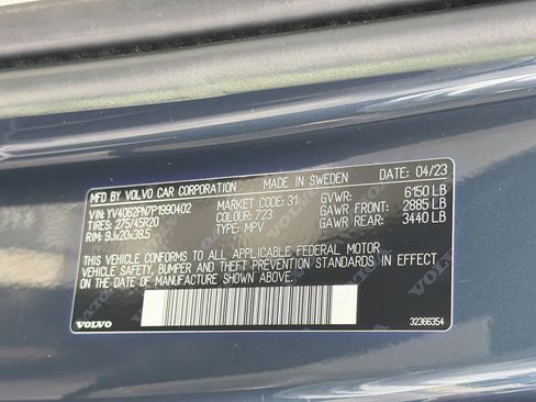Used 2023 Volvo XC90 B6 Plus AWD/4WD image 44
