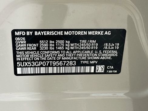 New 2026 BMW X3 xDrive30i w/ Premium Package AWD/4WD image 47