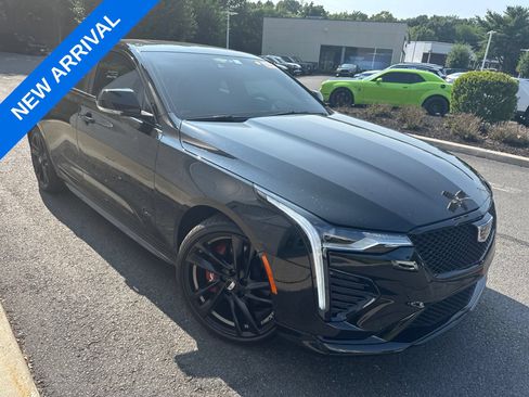 Used 2025 Cadillac CT4 V w/ LPO, Bronce Accent Package AWD/4WD image 1