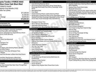 New 2026 Toyota Tundra 1794 Edition w/ Tow Tech Package