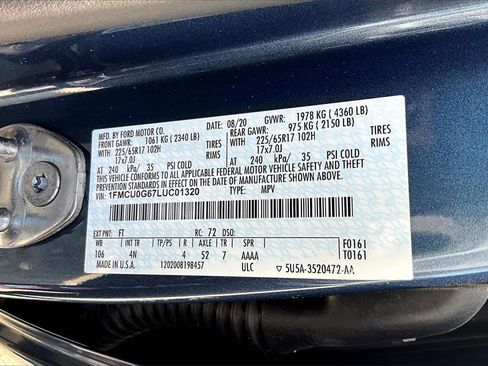 Used 2020 Ford Escape SE image 33