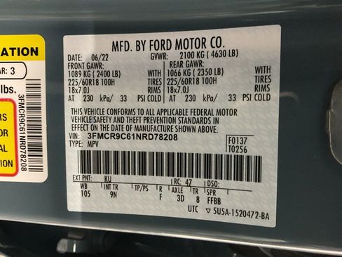 Used 2022 Ford Bronco Sport Outer Banks w/ Tech Package image 39