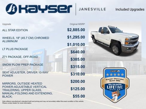 Certified 2017 Chevrolet Silverado 2500 LT w/ All Star Edition AWD/4WD image 2