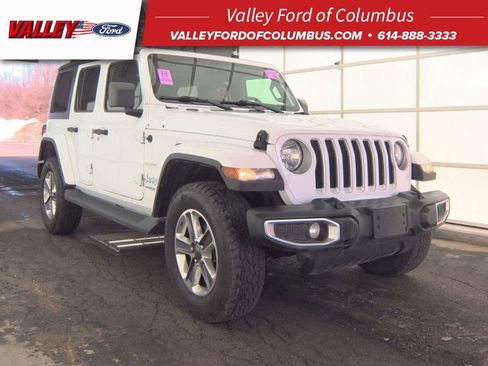 Used 2021 Jeep Wrangler Unlimited Sahara w/ Dual Top Group image 1