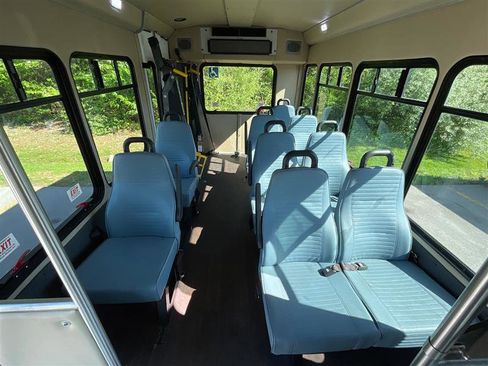 Used 2019 Ford Transit 350 138 DRW w/ Shuttle Bus Prep Package image 16