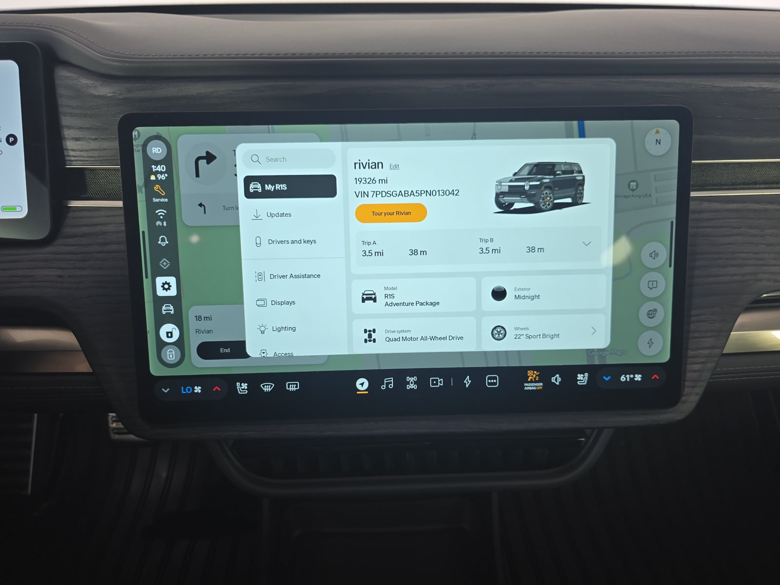 Used 2023 Rivian R1S Adventure Quad AWD/4WD image 27