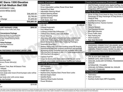 Used 2021 GMC Sierra 1500 Elevation w/ Driver Alert Package I image 6