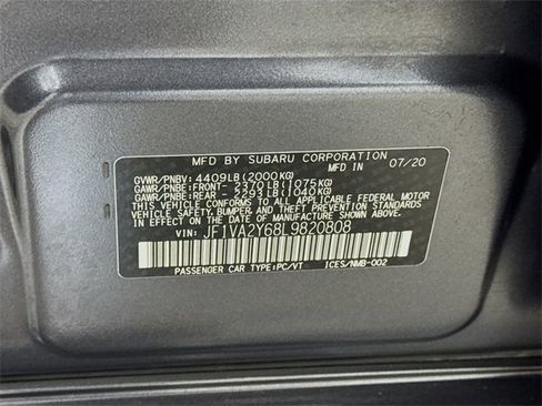 Used 2020 Subaru WRX STI Limited image 30