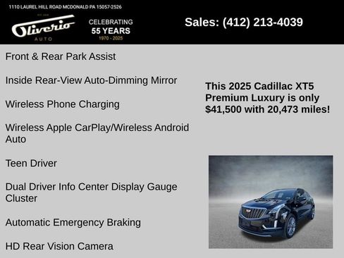 Used 2025 Cadillac XT5 Premium Luxury image 21