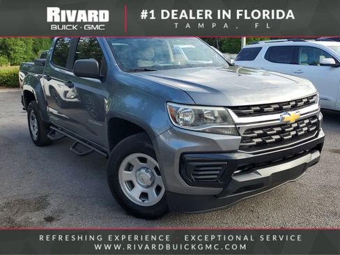 Used 2021 Chevrolet Colorado W/T w/ WT Convenience Package RWD image 1