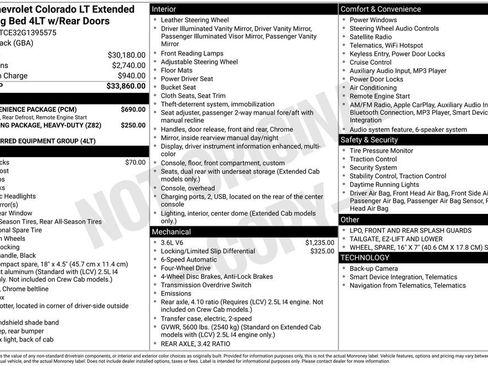 Used 2016 Chevrolet Colorado LT w/ LT Convenience Package image 6