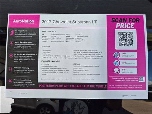 Used 2017 Chevrolet Suburban LT AWD/4WD image 28