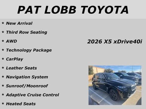 Used 2026 BMW X5 xDrive40i w/ Premium Package image 20