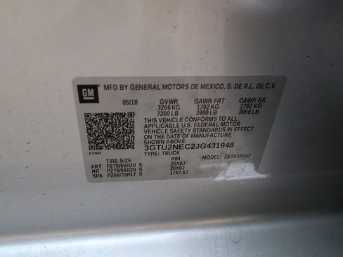 Used 2018 GMC Sierra 1500 SLT AWD/4WD image 32