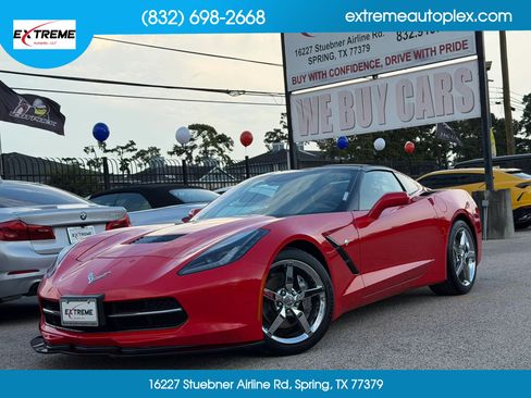 Used 2014 Chevrolet Corvette Stingray Coupe w/ 3LT Preferred Equipment Group RWD image 1
