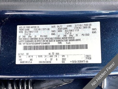 Used 2017 Ford F150 XLT AWD/4WD image 28