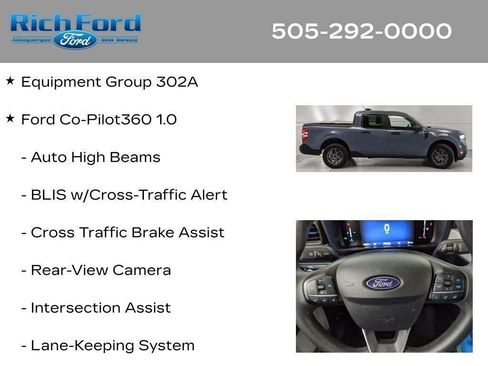 Used 2025 Ford Maverick XLT w/ Equipment Group 302A AWD/4WD image 73