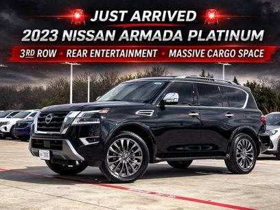 Used 2023 Nissan Armada Platinum w/ Captain's Chairs Package