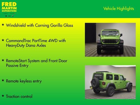 New 2026 Jeep Wrangler Unlimited Sport AWD/4WD image 21