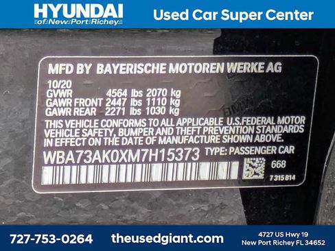 Used 2021 BMW 228i xDrive Gran Coupe w/ Convenience Package AWD/4WD image 43