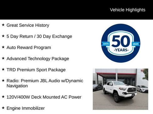 Used 2023 Toyota Tacoma TRD Sport w/ TRD Premium Sport Package AWD/4WD image 5