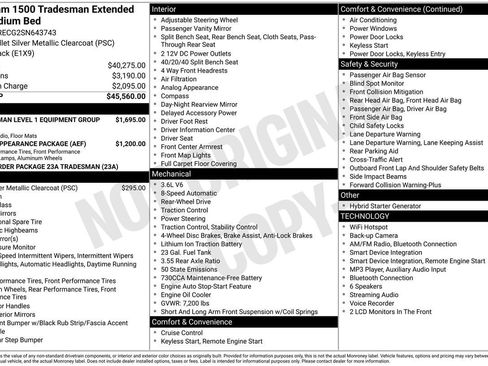 Used 2025 RAM 1500 Tradesman RWD image 30