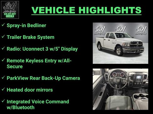 Used 2017 RAM 1500 ST w/ SXT Appearance Group AWD/4WD image 3