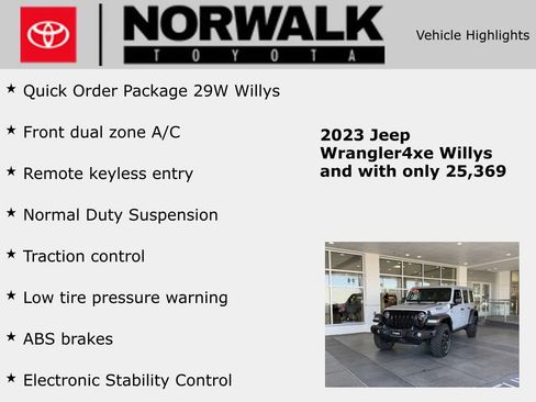 Used 2023 Jeep Wrangler Unlimited AWD/4WD image 10