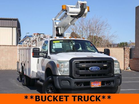 Used 2012 Ford F550 2WD Regular Cab Super Duty w/ PWR Equipment Group image 2
