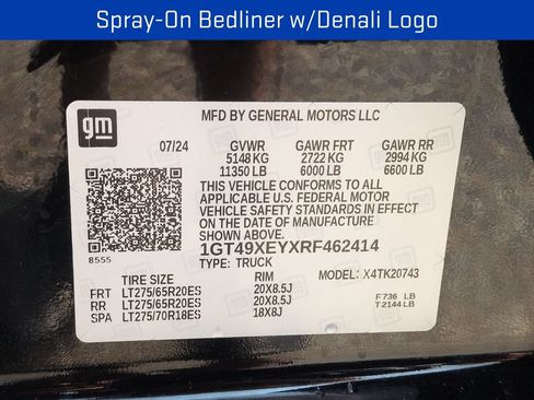 Certified 2024 GMC Sierra 2500 Denali Ultimate AWD/4WD image 29