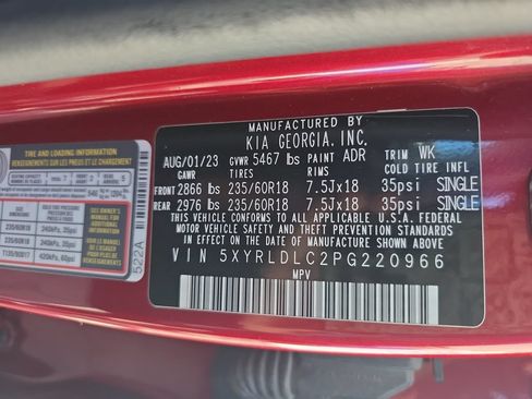 Used 2023 Kia Sorento S w/ Panoramic Sunroof Package AWD/4WD image 26