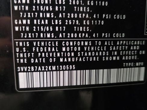 Used 2019 Volkswagen Tiguan SE w/ Panoramic Sunroof Package image 27