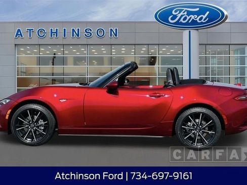 Used 2025 MAZDA MX-5 Miata Grand Touring w/ Weather Package RWD image 1