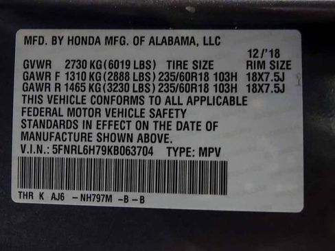 Used 2019 Honda Odyssey EX-L image 37