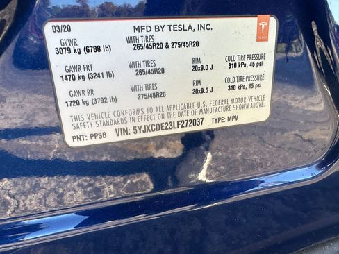 Used 2020 Tesla Model X Long Range image 19
