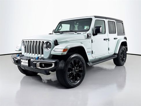 Used 2023 Jeep Wrangler Unlimited Sahara w/ Cold Weather Group image 1