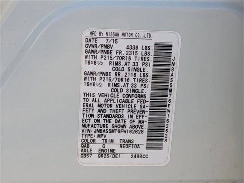 Used 2015 Nissan Rogue S w/ Convenience Package image 22