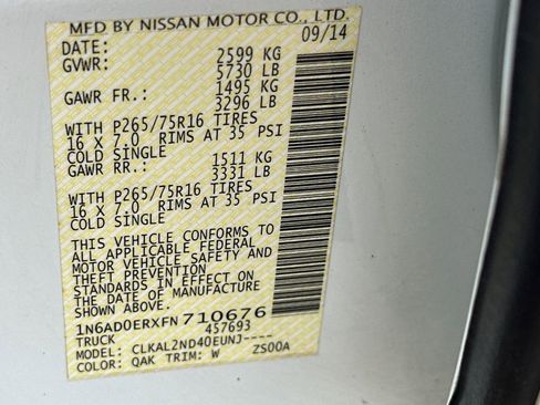 Used 2015 Nissan Frontier Desert Runner RWD image 31