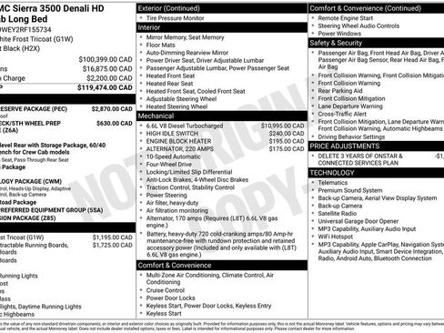 Used 2024 GMC Sierra 3500 Denali w/ Denali Reserve Package AWD/4WD image 13