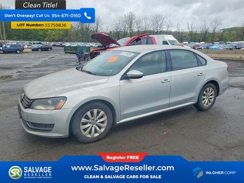 Used 2012 Volkswagen Passat 2.5 S FWD image 1