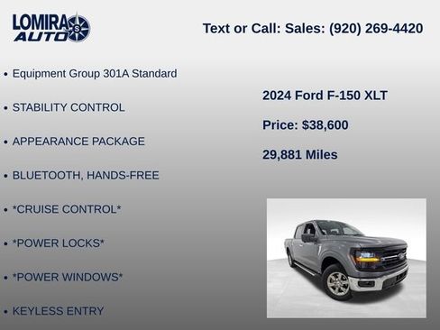 Used 2024 Ford F150 XLT AWD/4WD image 8