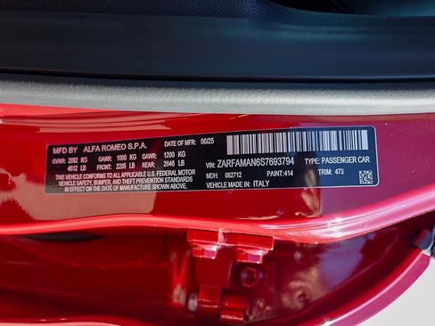 New 2025 Alfa Romeo Giulia image 25