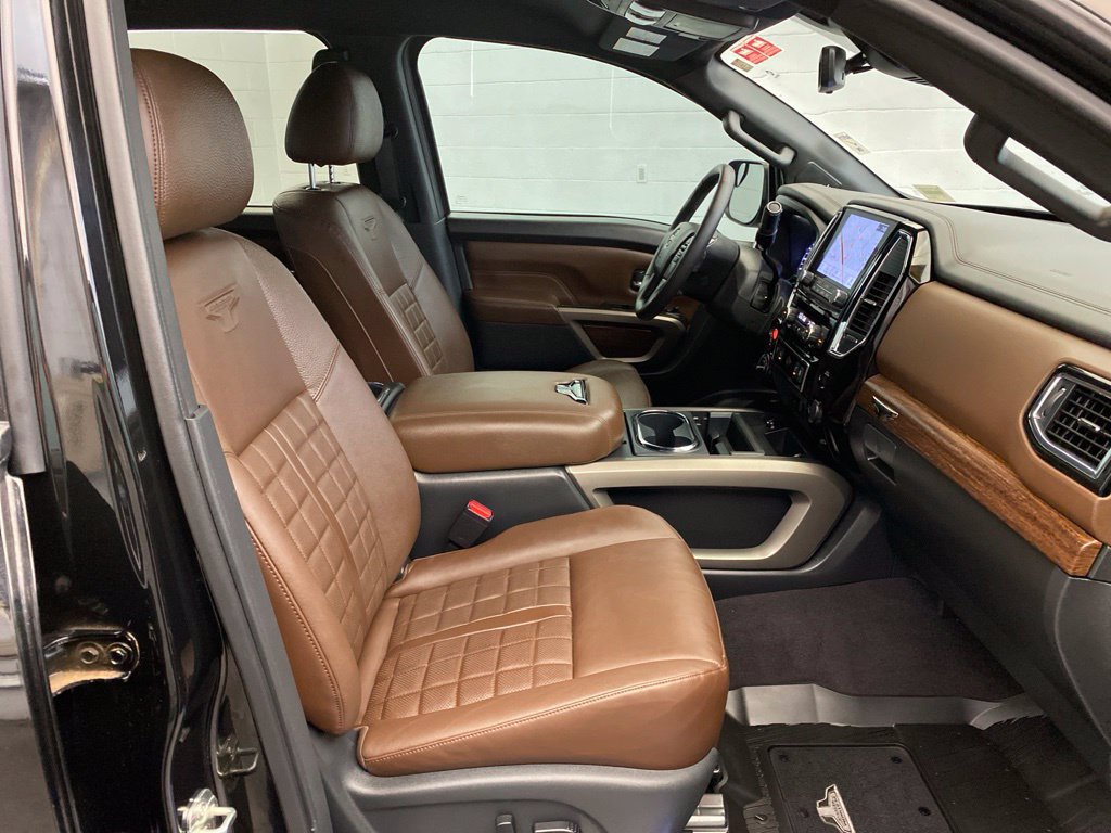 Used 2023 Nissan Titan Platinum Reserve w/ Off Road Protection Package AWD/4WD image 16