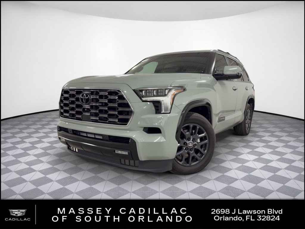Used 2025 Toyota Sequoia Platinum AWD/4WD image 1