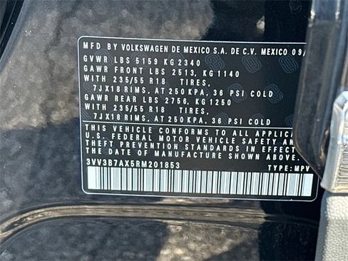 Certified 2024 Volkswagen Tiguan Wolfsburg Edition image 36